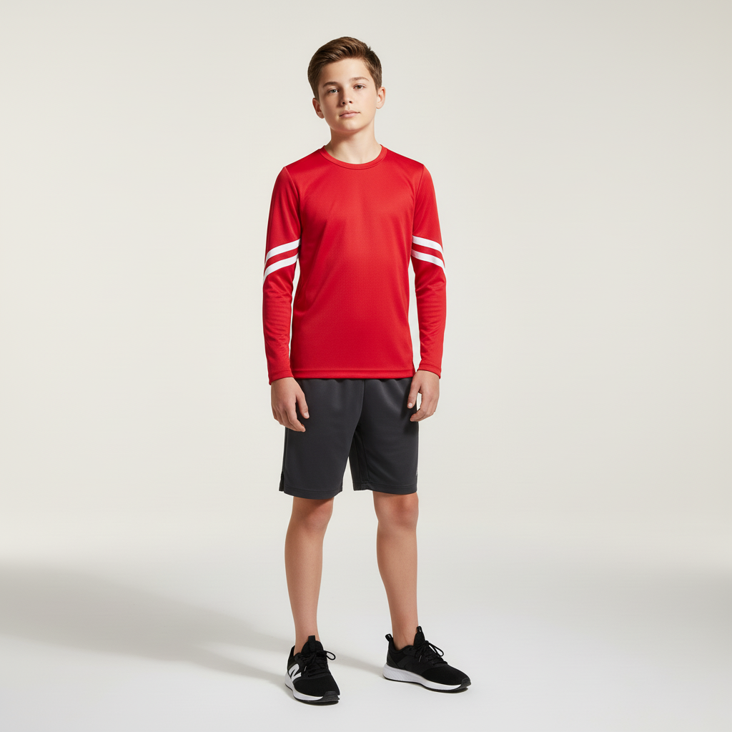 KidSprint Langarm-Sportshirt