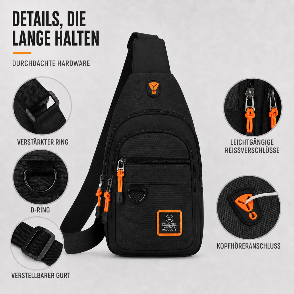 Kleine Crossbody-Umhängetasche