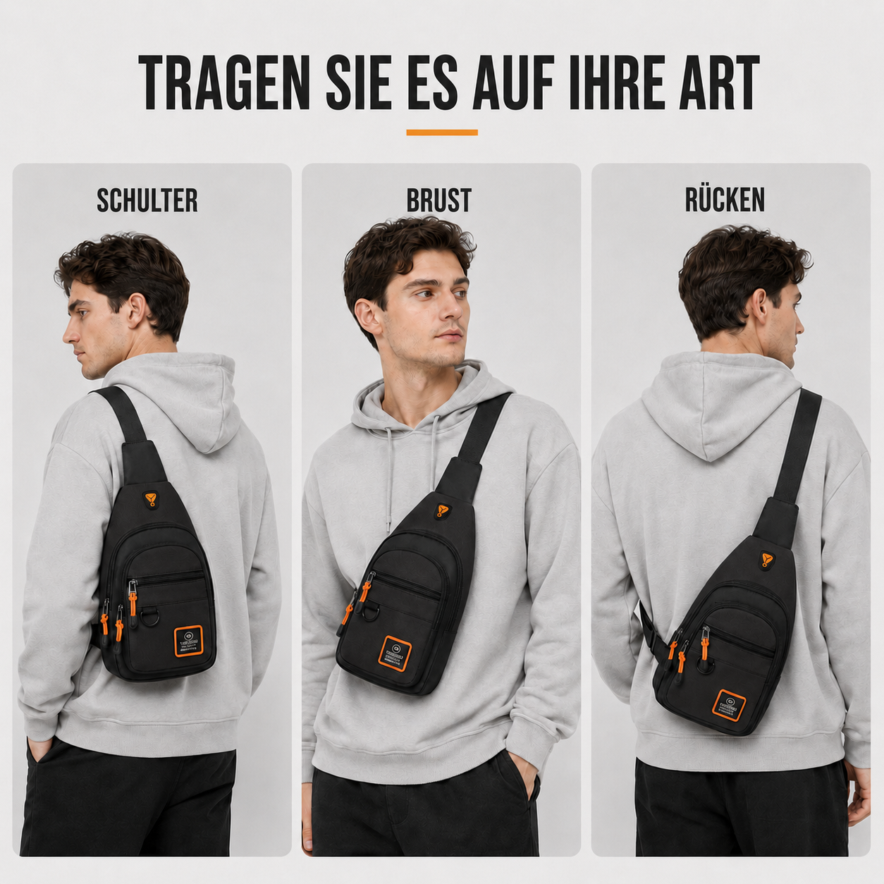 Kleine Crossbody-Umhängetasche