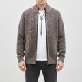 Strickcardigan mit Reißverschluss vorne