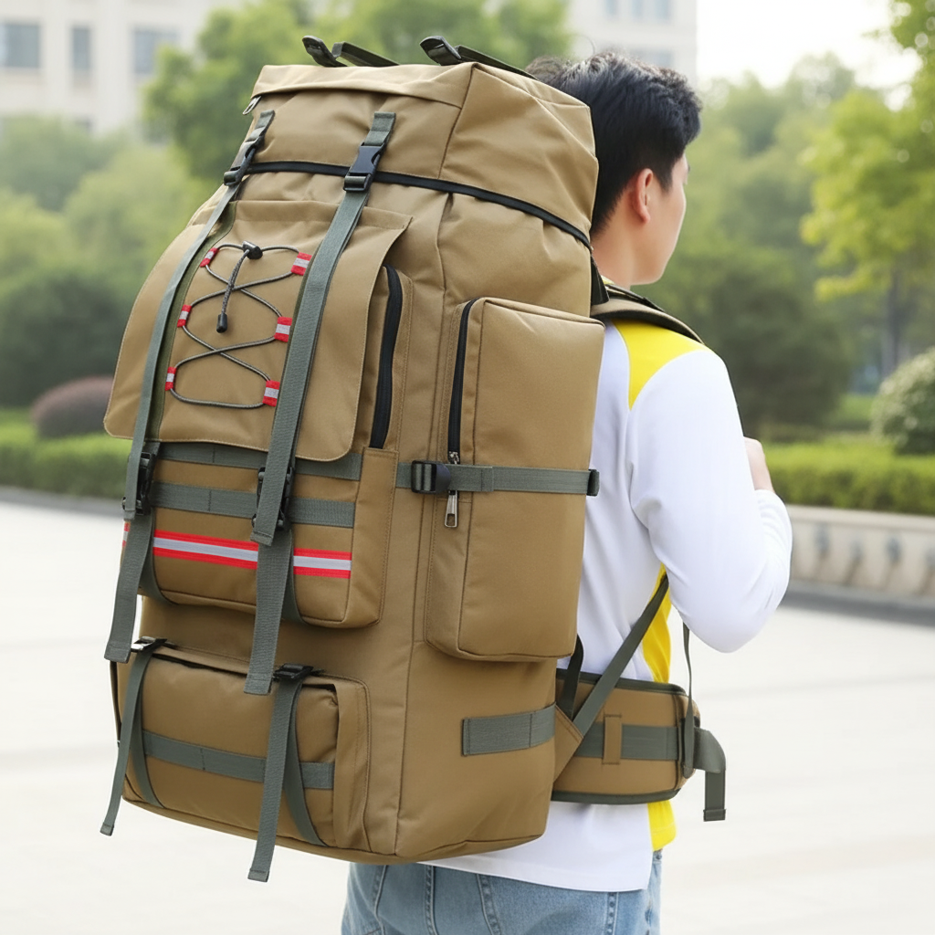 Rucksack mit großer Kapazität fürs Wandern