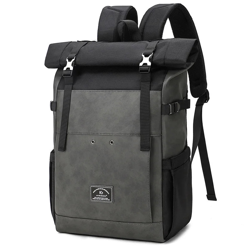 Rolltop-Rucksack mit großem Fassungsvermögen