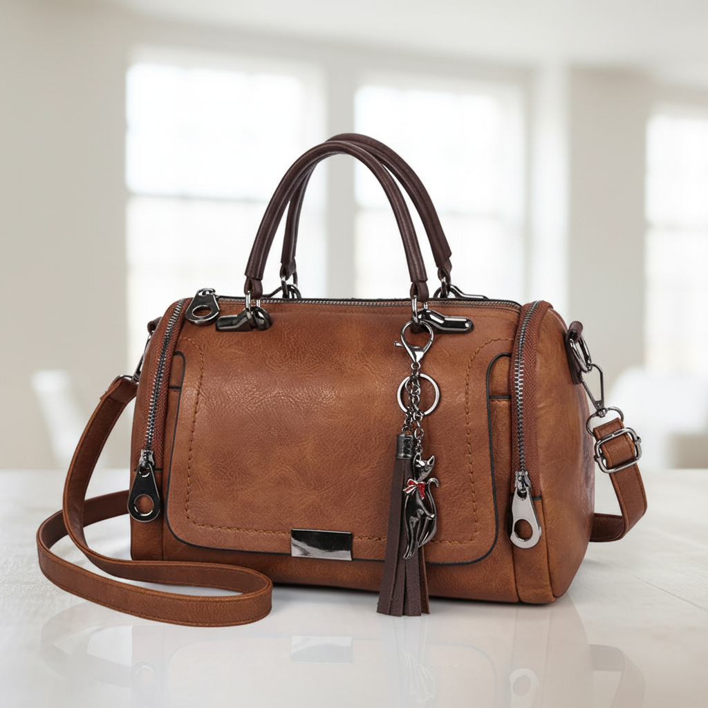 Schultertasche mit großem Fassungsvermögen