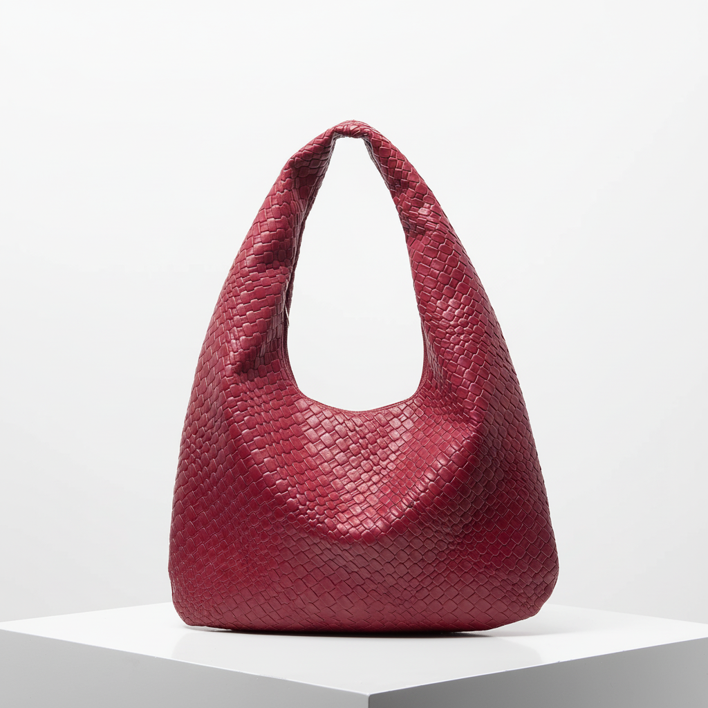 Große Halbmond-Schultertasche