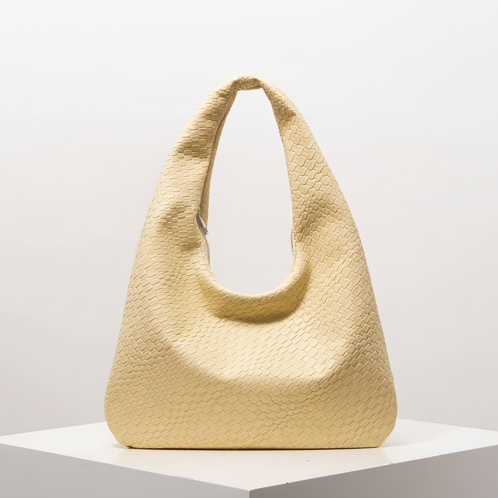 Große Halbmond-Schultertasche