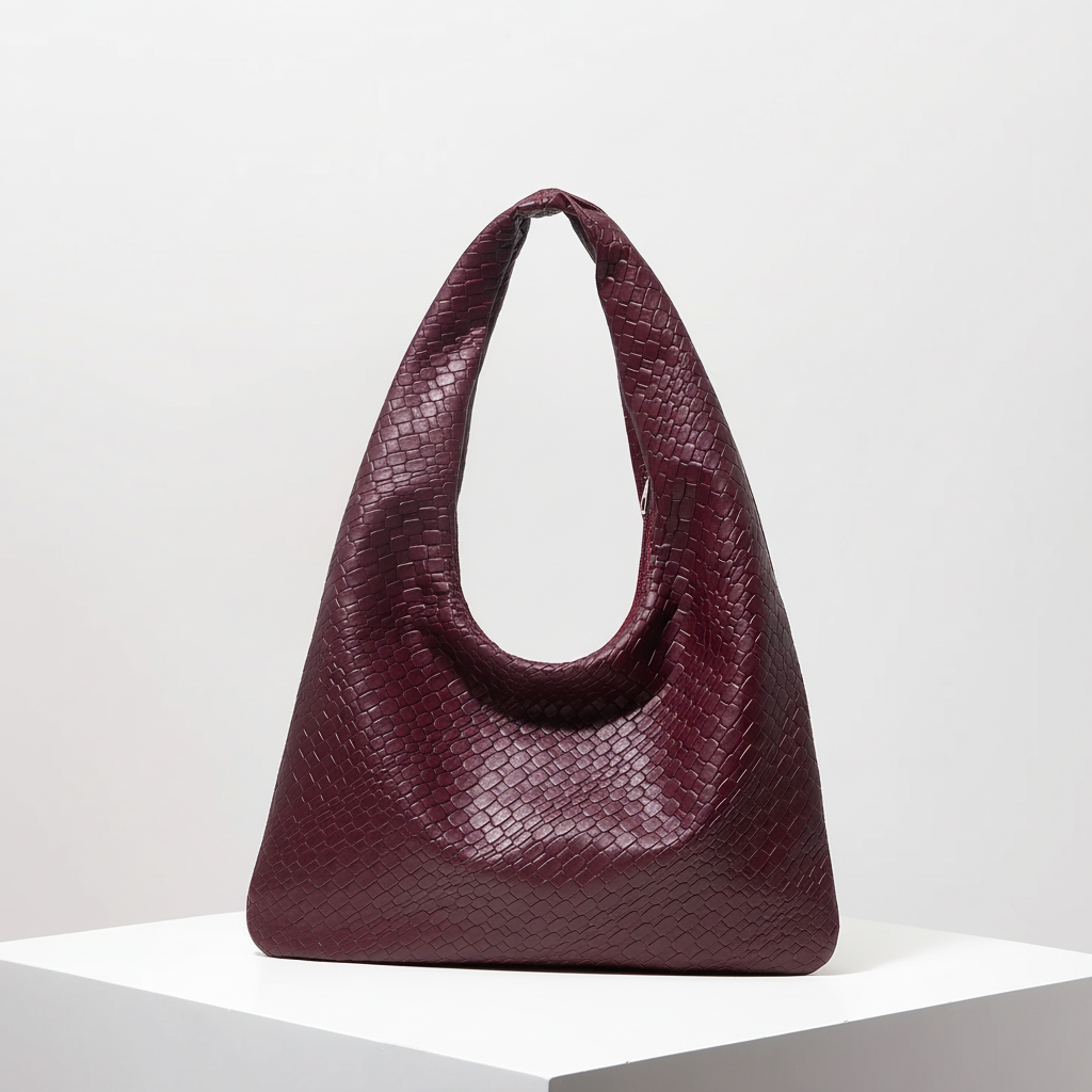Große Halbmond-Schultertasche