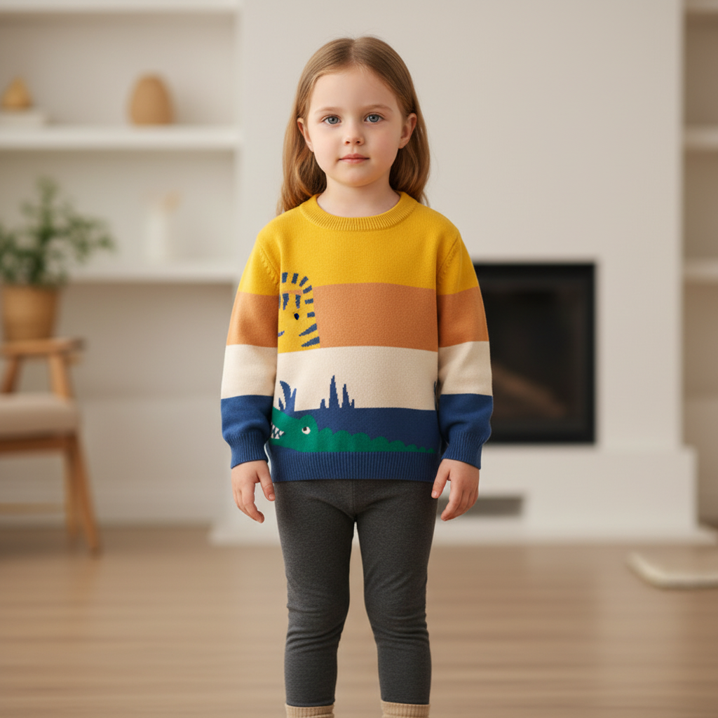 Langarm Pullover