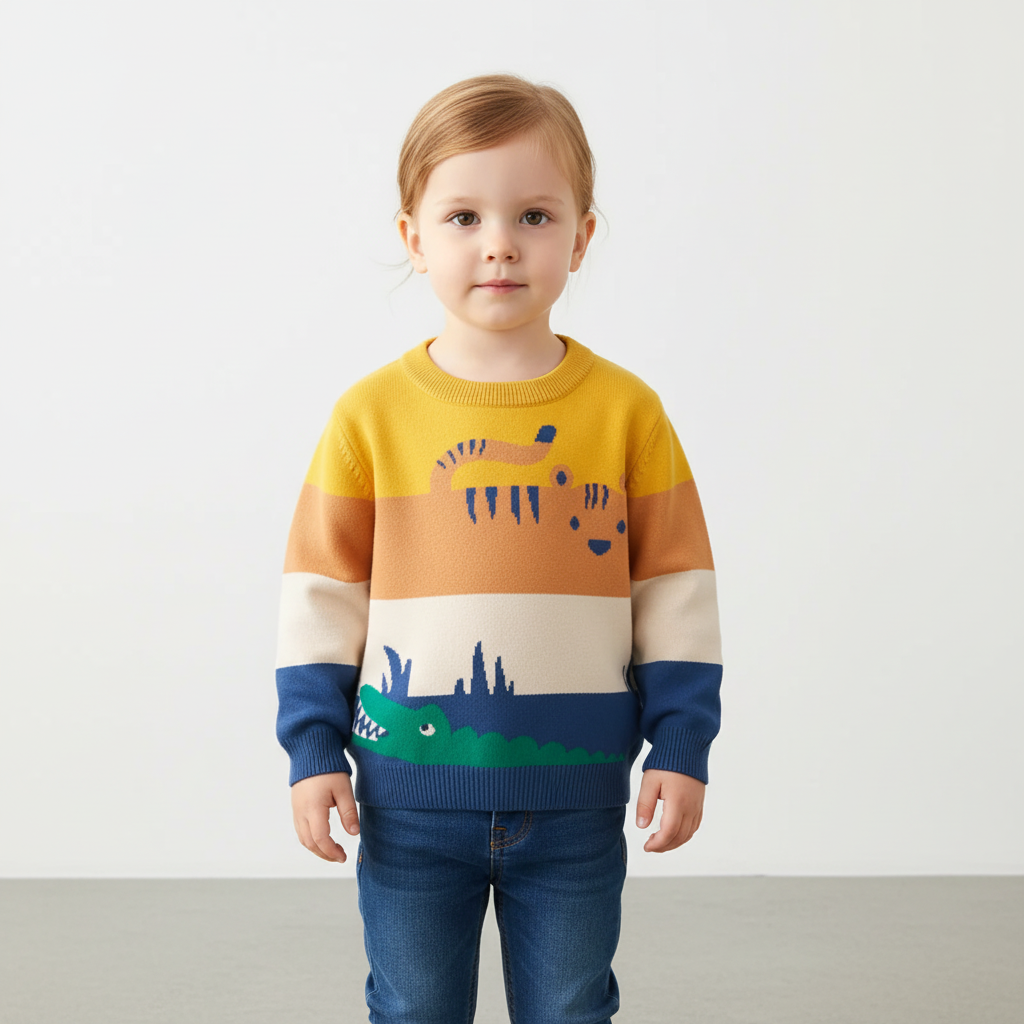Langarm Pullover