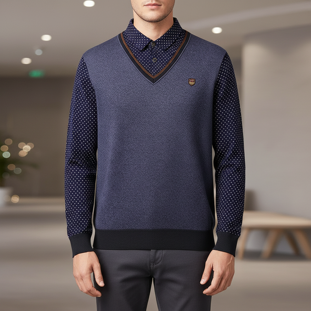 Langarm Pullover