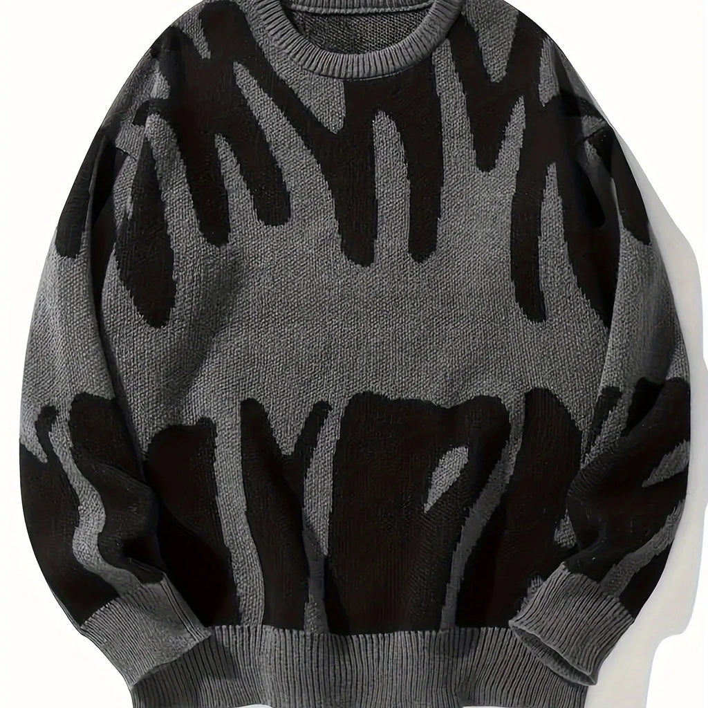 Locker geschnittener Strickpullover