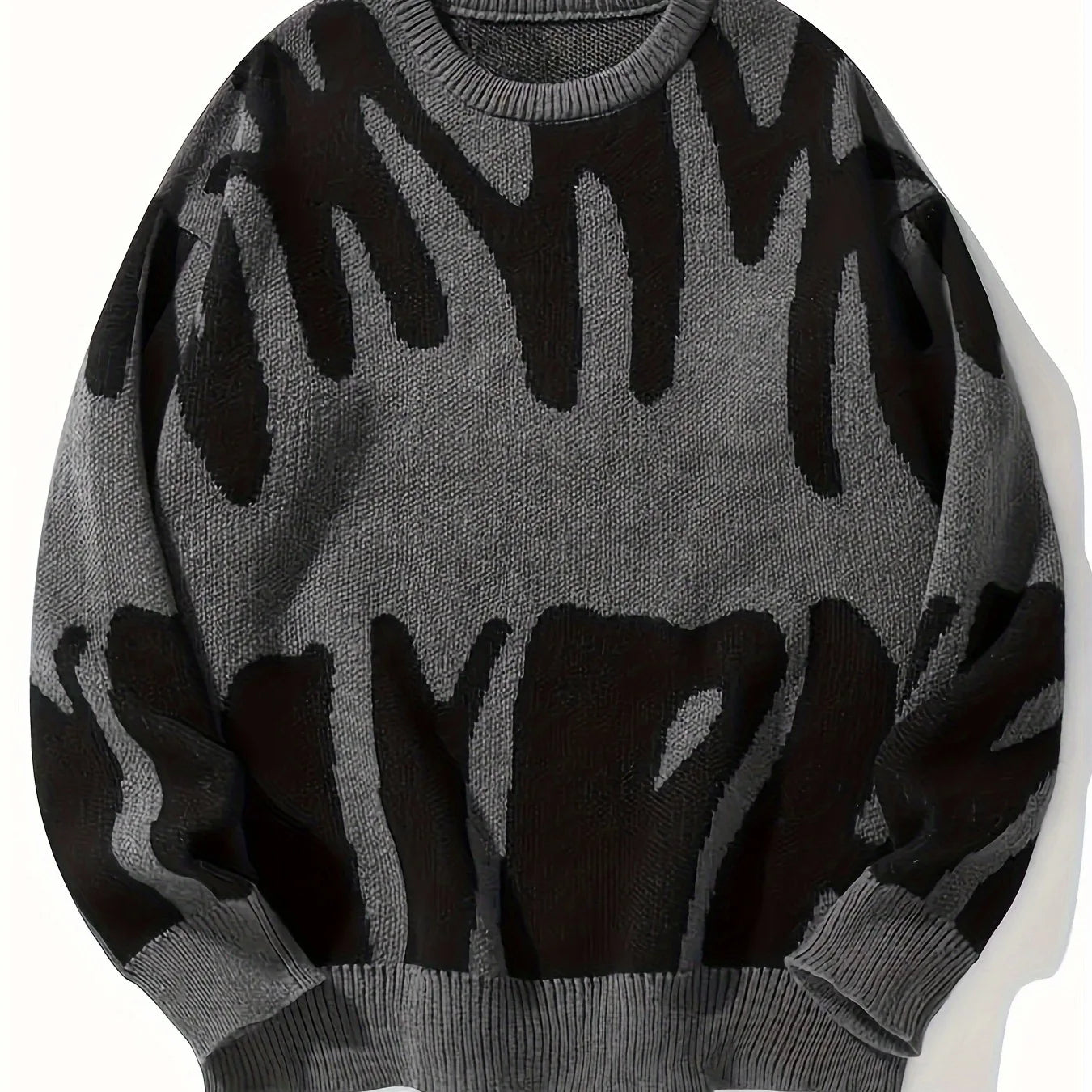 Locker geschnittener Strickpullover