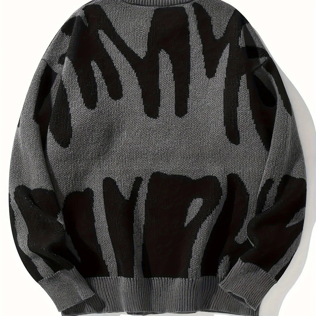 Locker geschnittener Strickpullover