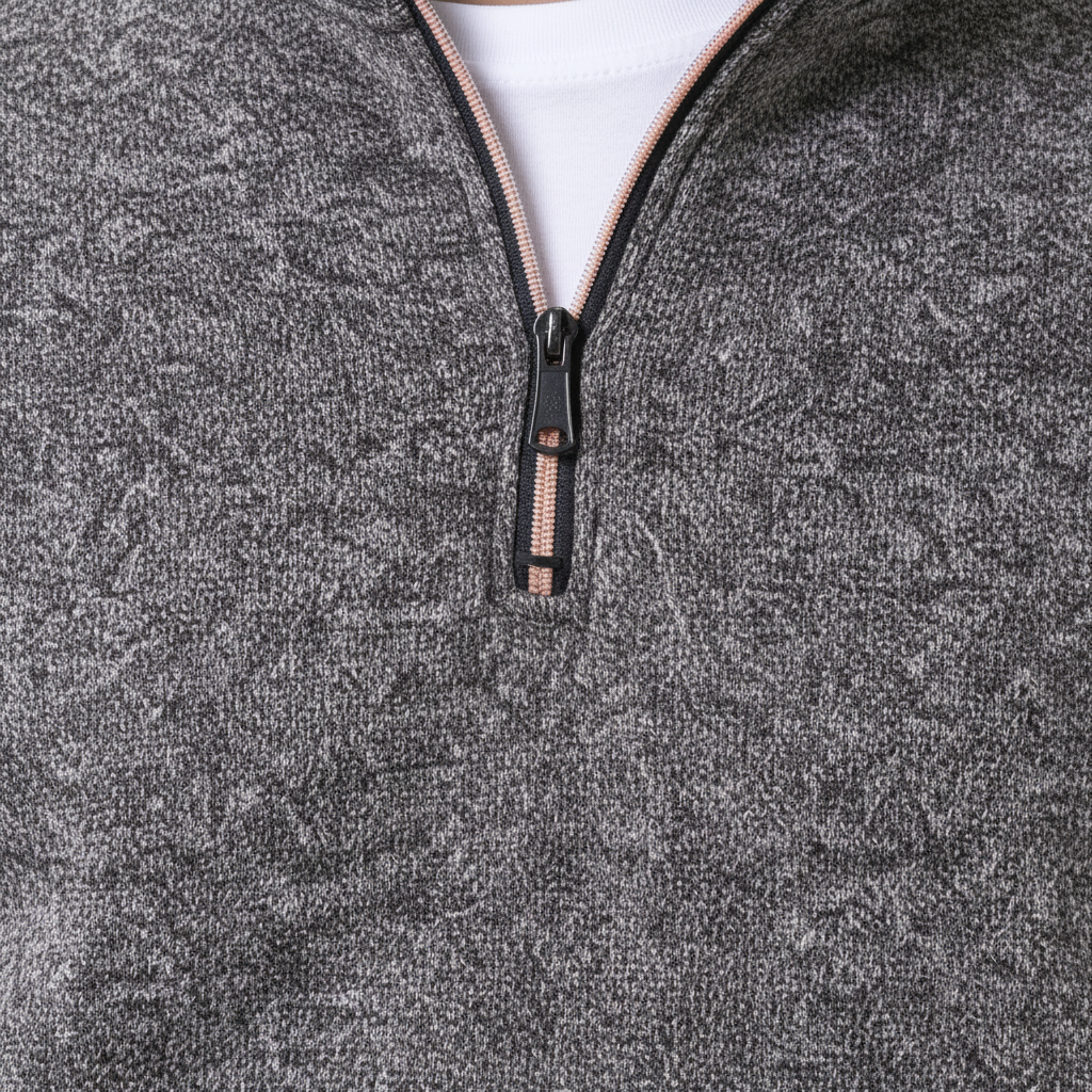 Locker geschnittener Rollkragenpullover