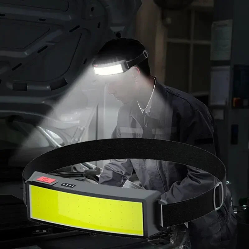 snoutatelier | LumenArc COB-LED-Stirnlampe mit Akku