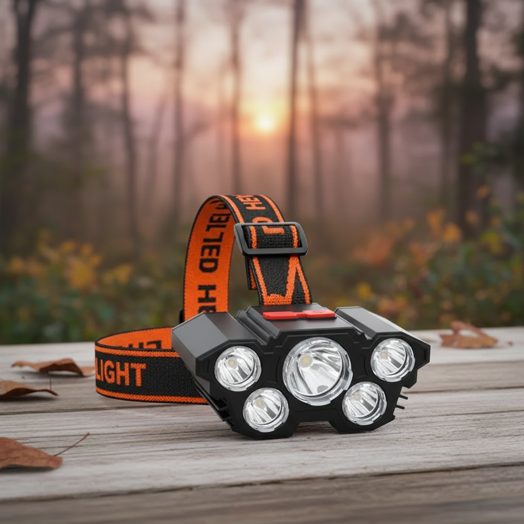 snoutatelier | Luminexis Stirnlampe mit wiederaufladbarem LED