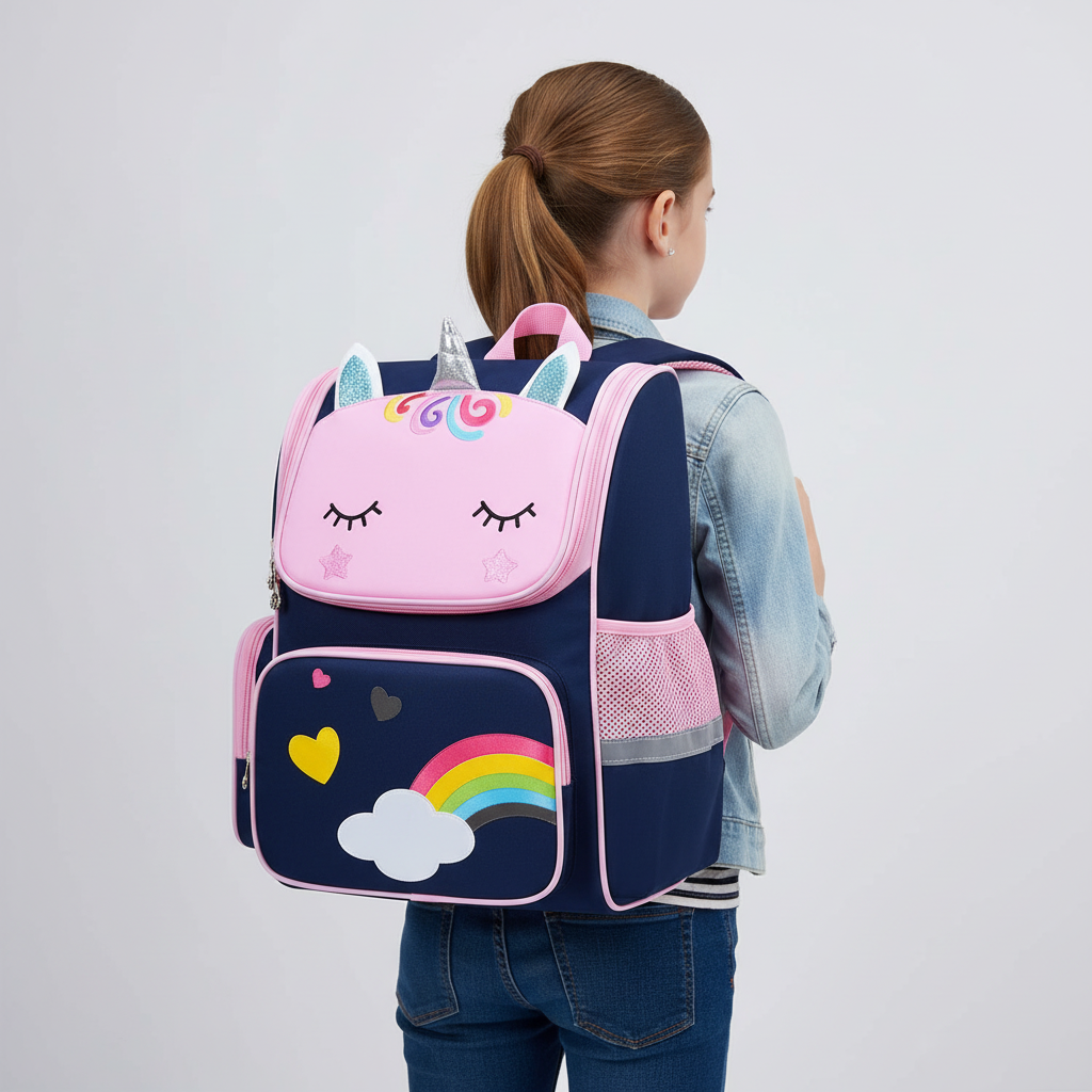 Luminiq Kinder-Einhorn-Schulrucksack