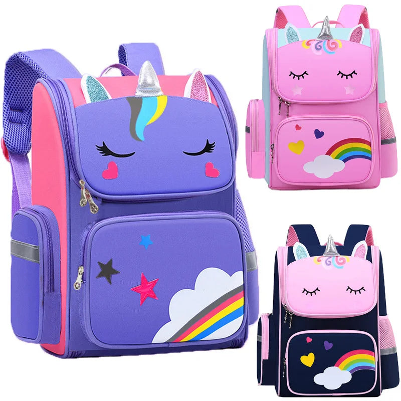 Luminiq Kinder-Einhorn-Schulrucksack