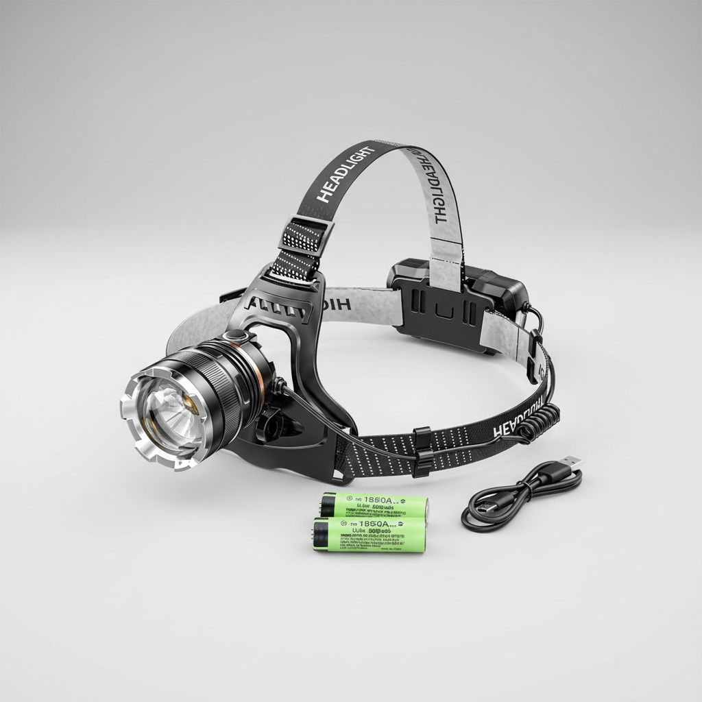 snoutatelier | Lumitrex Aufladbare LED-Stirnlampe