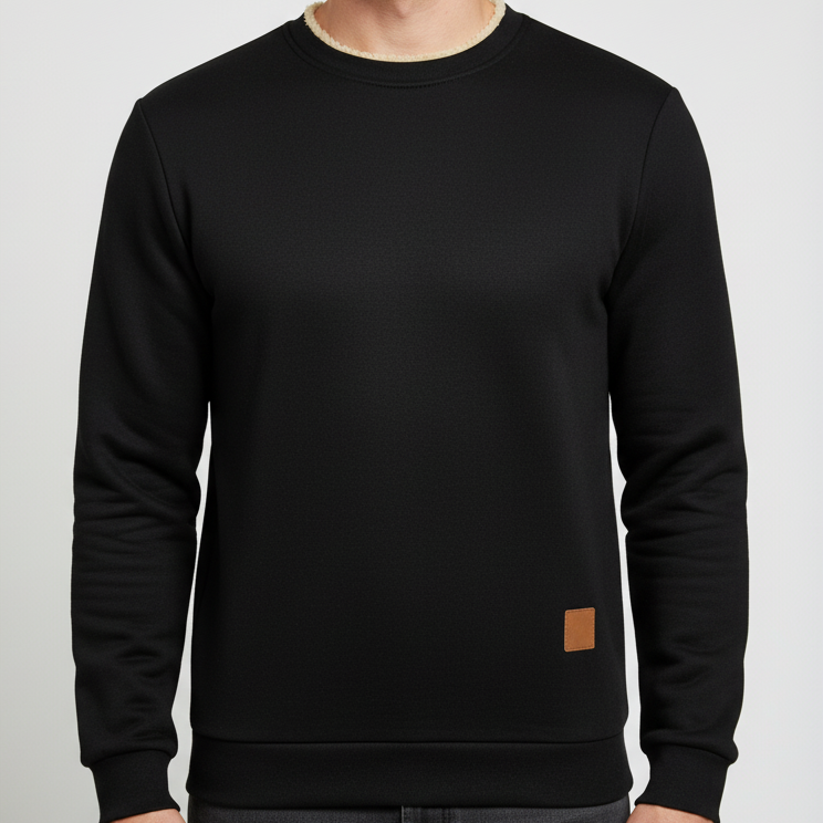 Herren Rundhals-Pullover