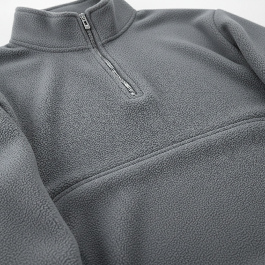 Herren Quarter-Zip Pullover