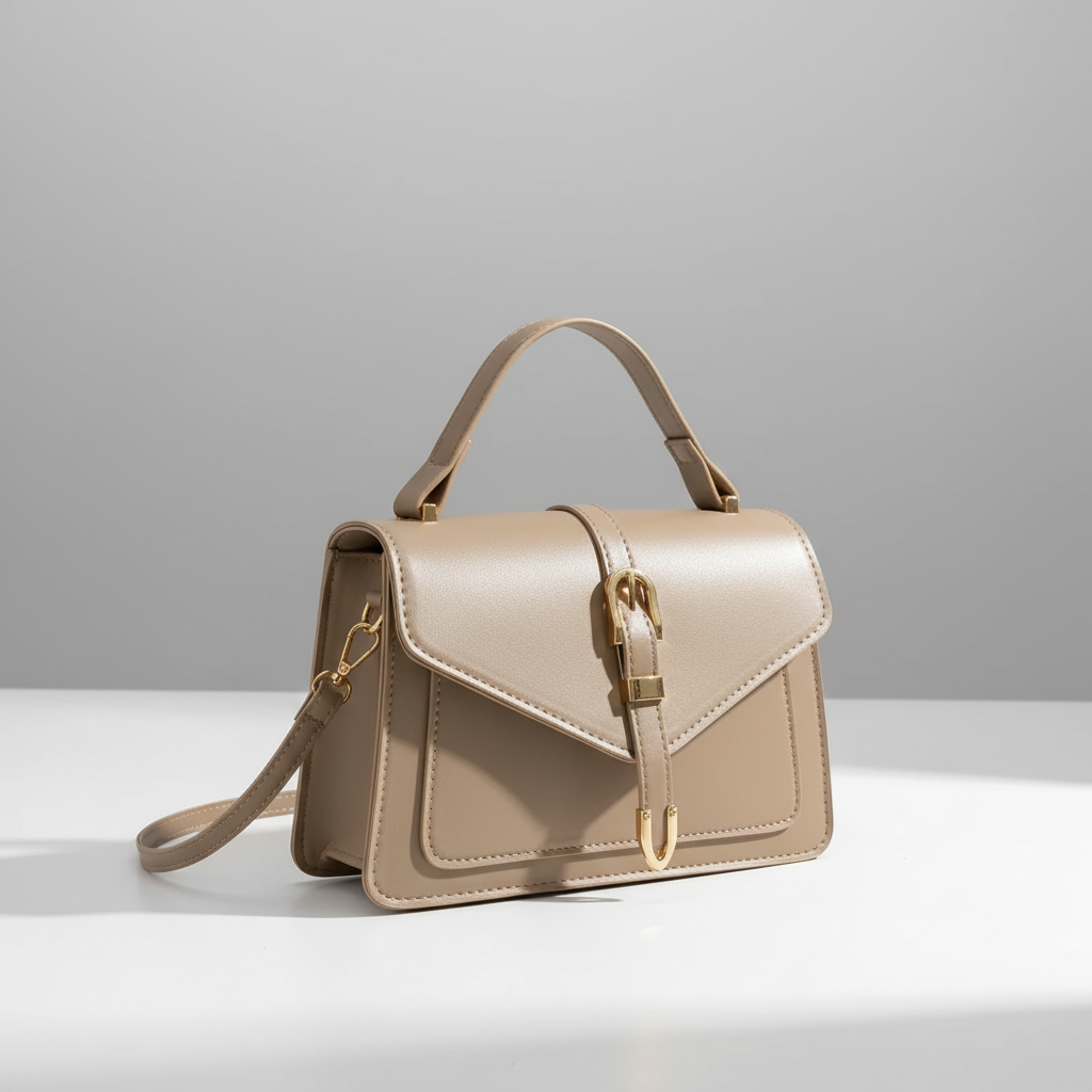 Minimalistische Crossbody-Tasche mit Tragegriff