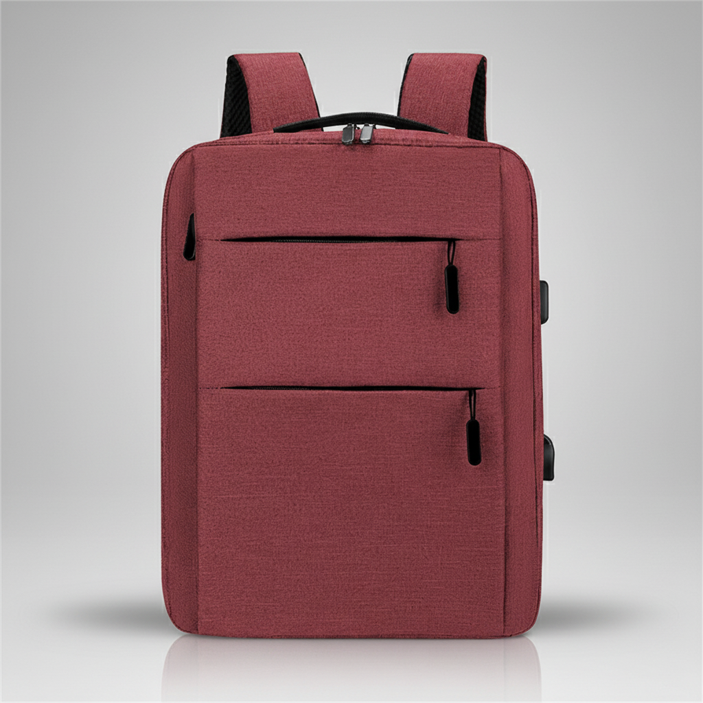 Laptop-Rucksack mit mehreren Fächern