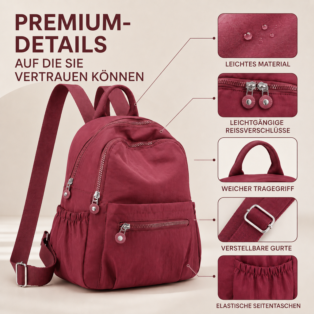 Nomadryx Ultraleichter Nylon-Tagesrucksack