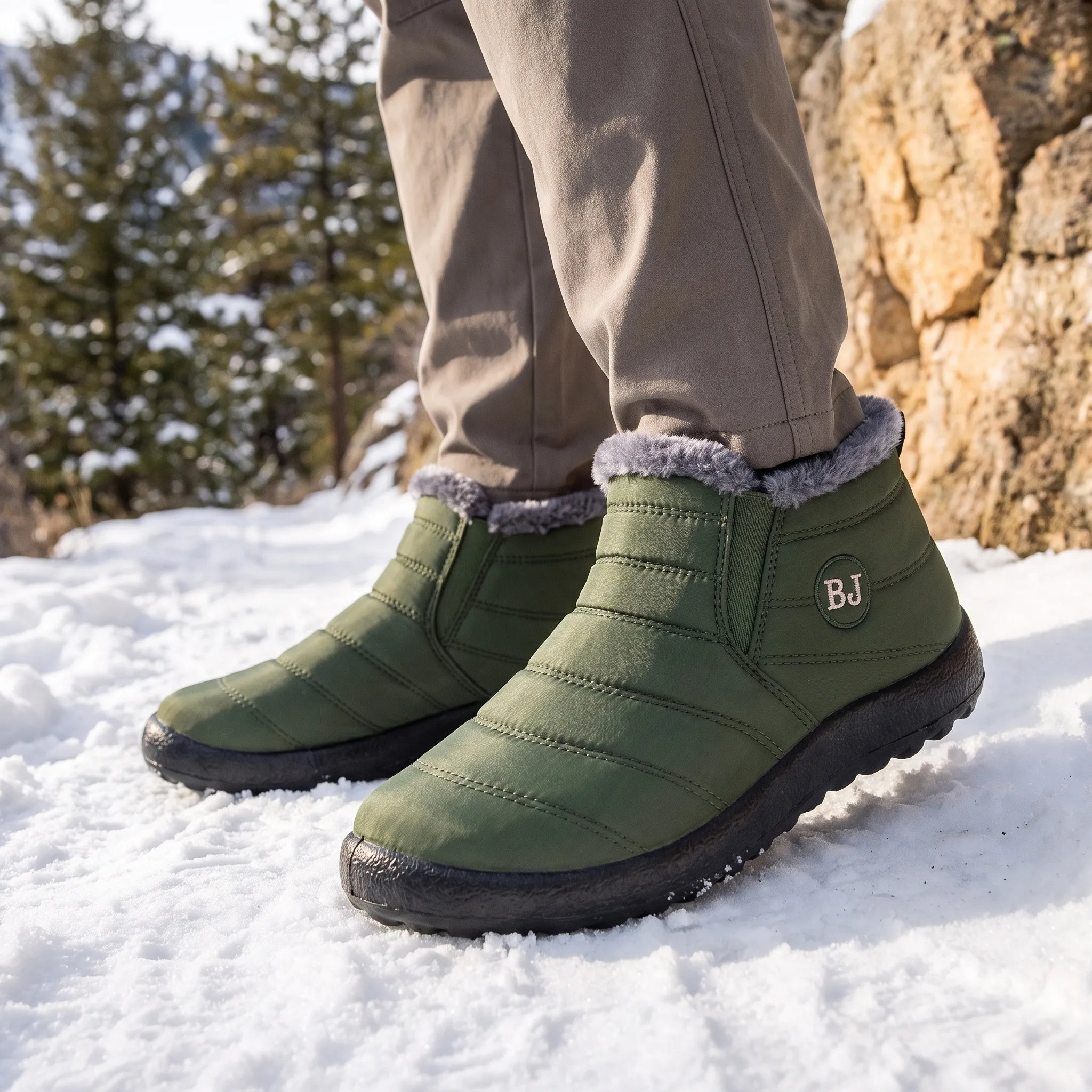 Nordstep Gefütterte Winterschuhe Für Herren