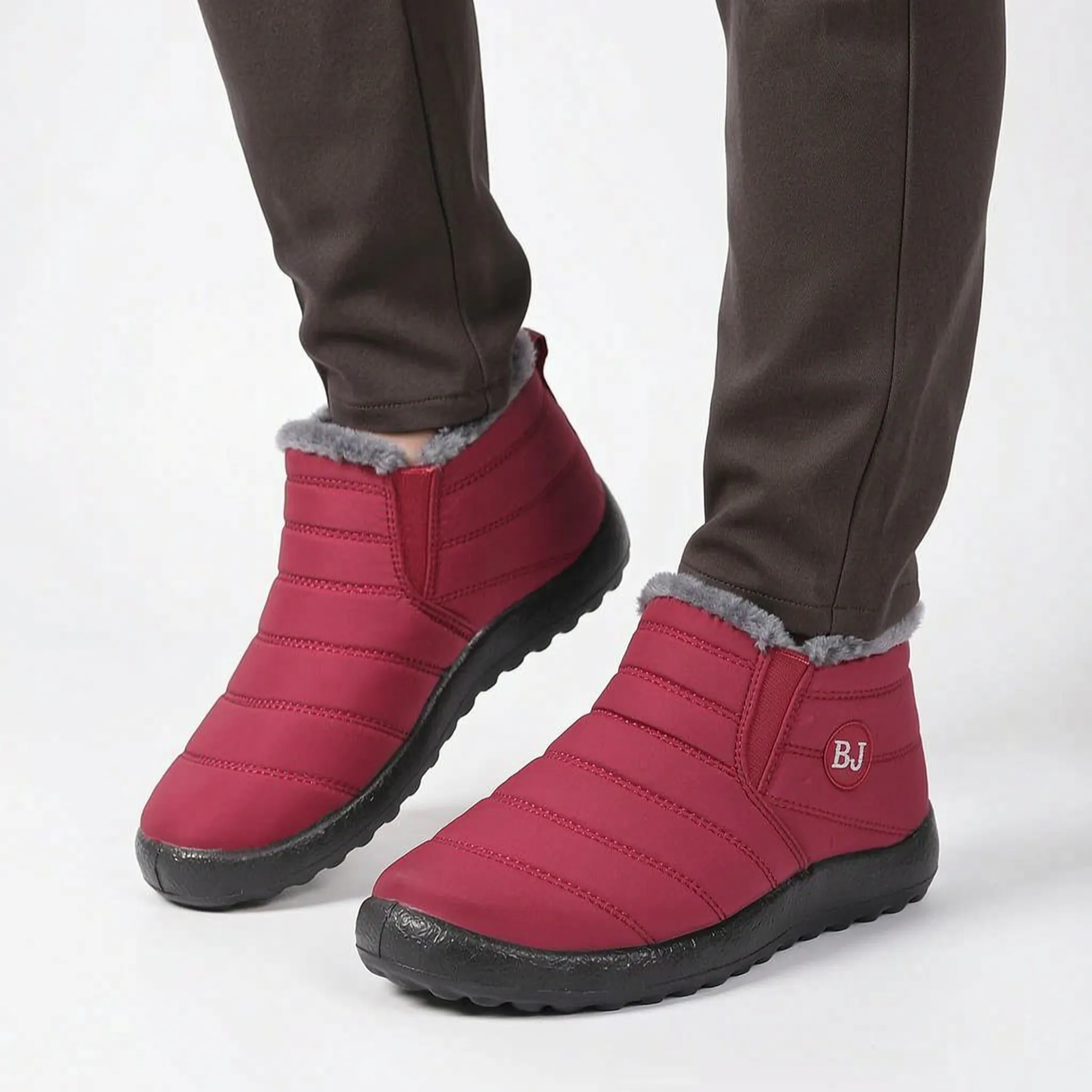 Nordstep Gefütterte Winterschuhe Für Herren