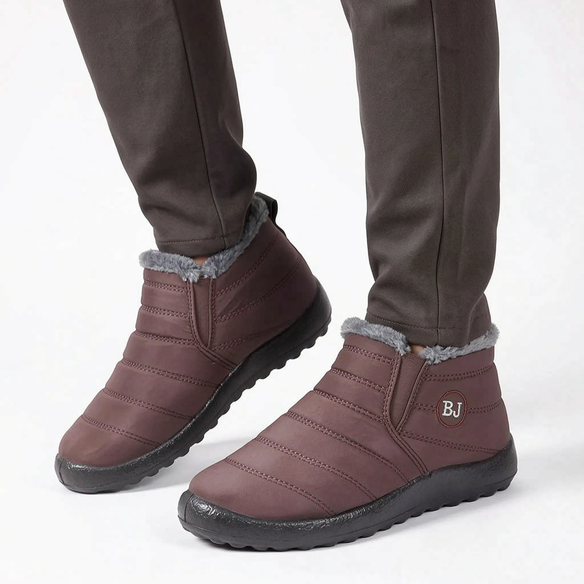 Nordstep Gefütterte Winterschuhe Für Herren