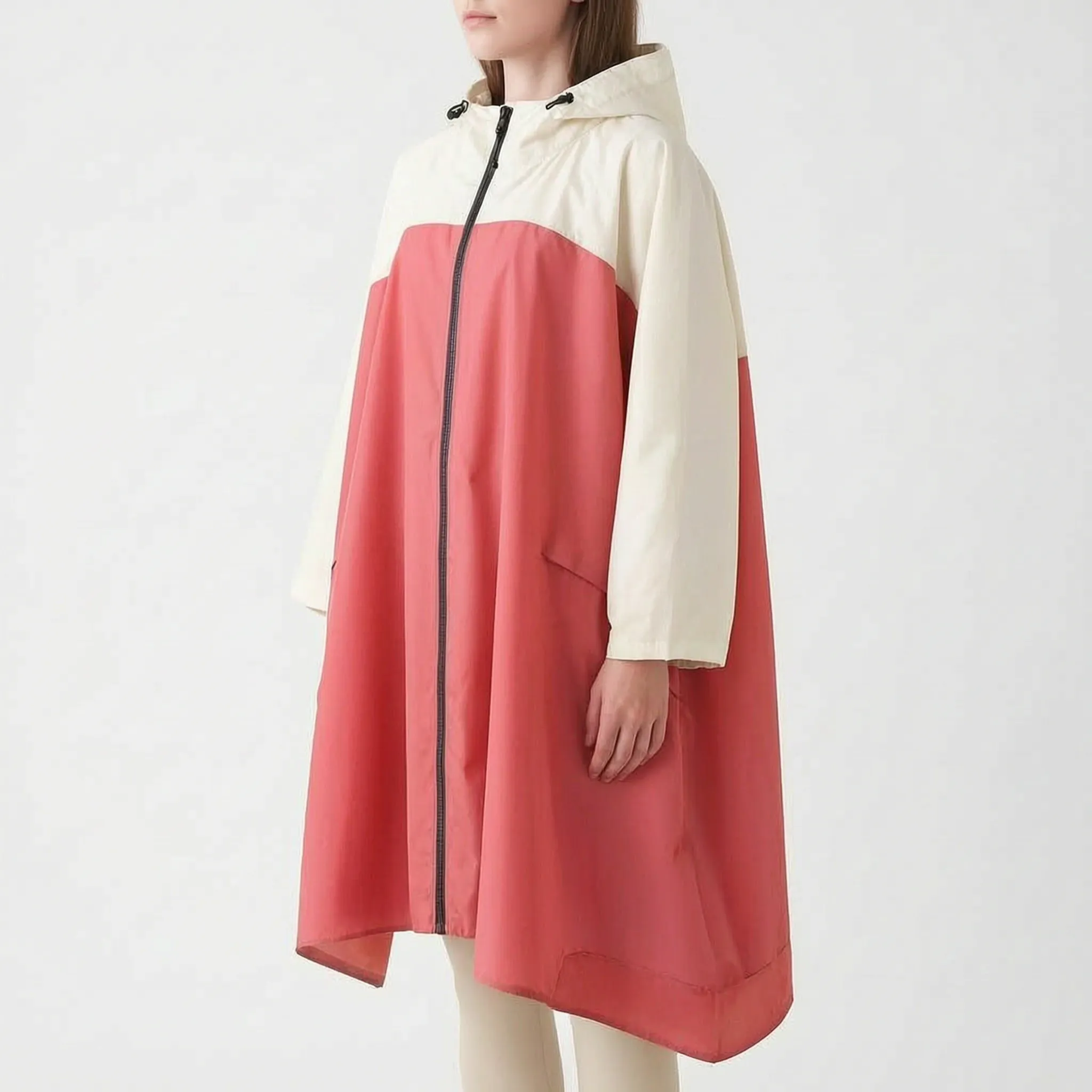 Nubis Weit Geschnittener Damen Regenponcho