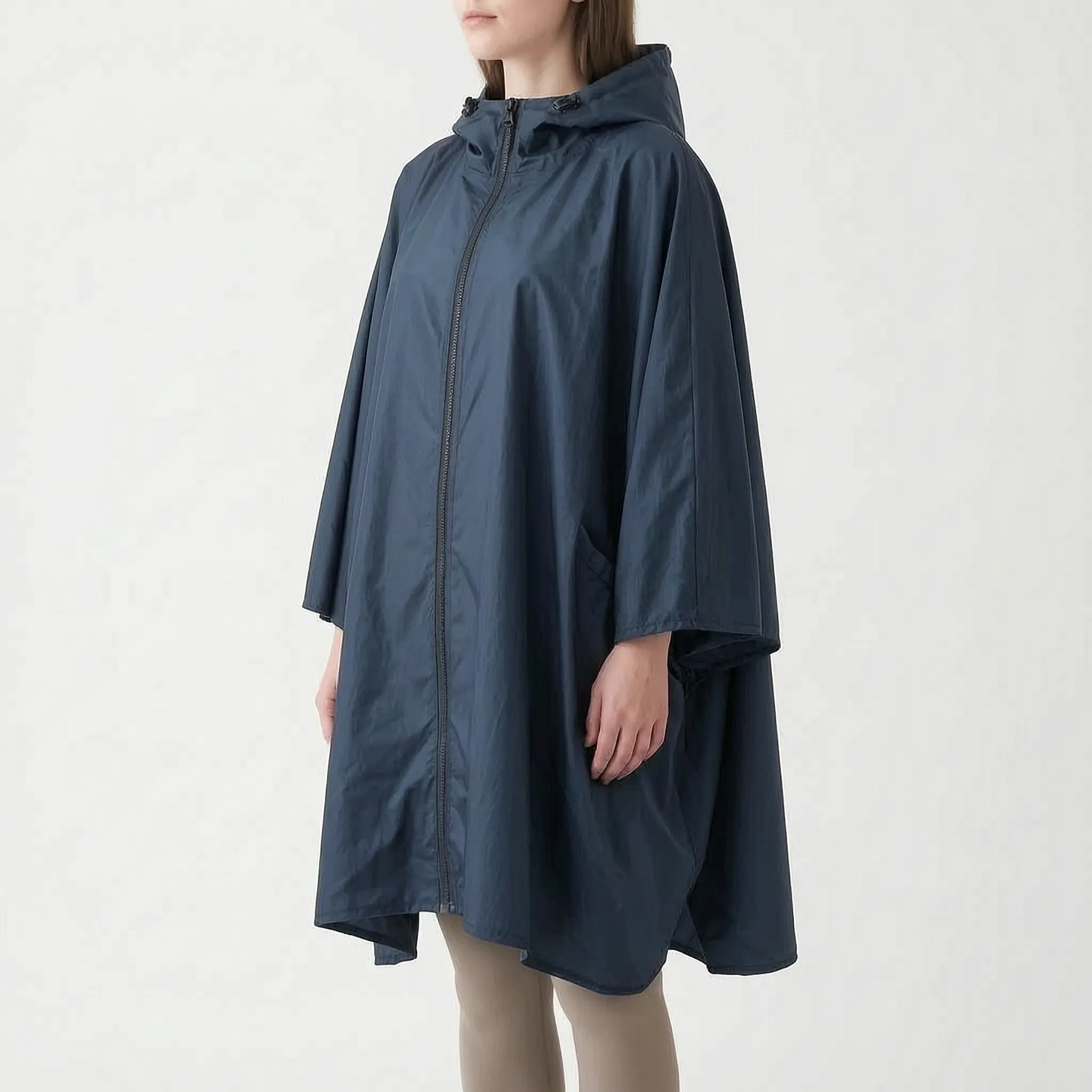 Nubis Weit Geschnittener Damen Regenponcho