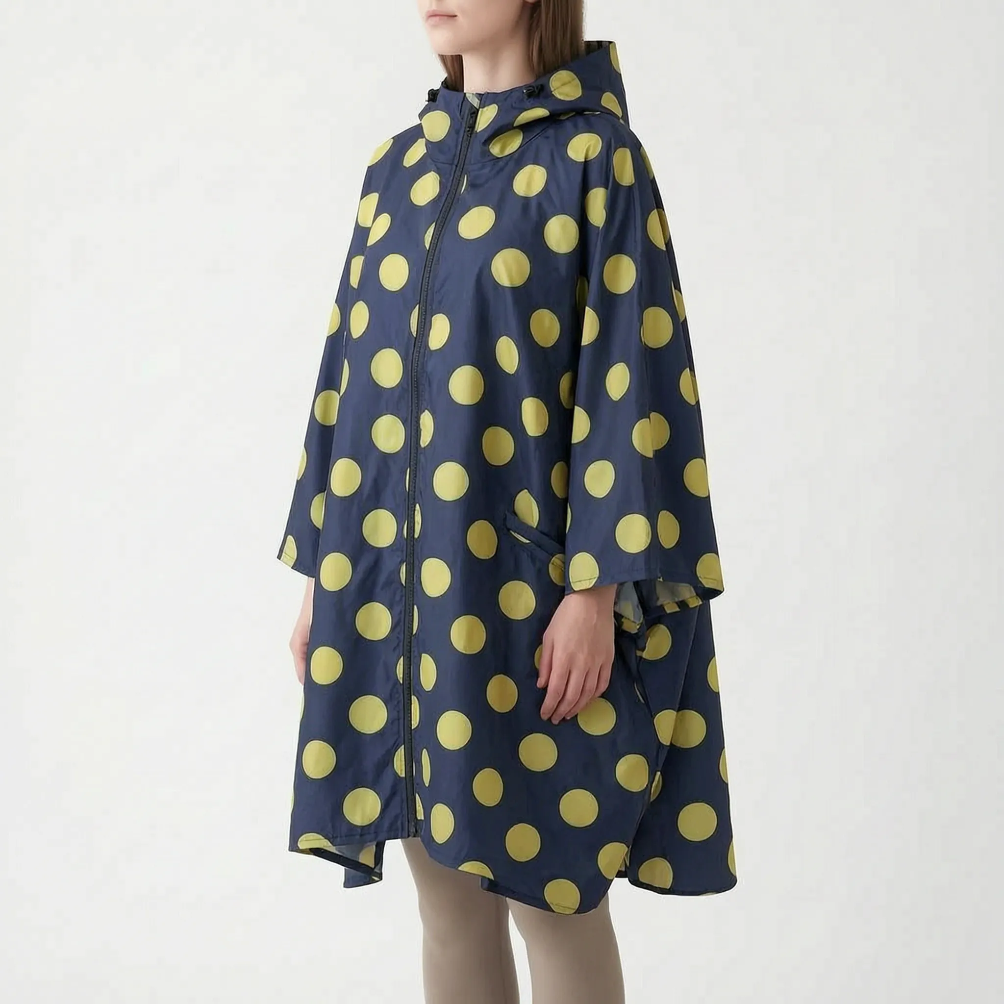 Nubis Weit Geschnittener Damen Regenponcho