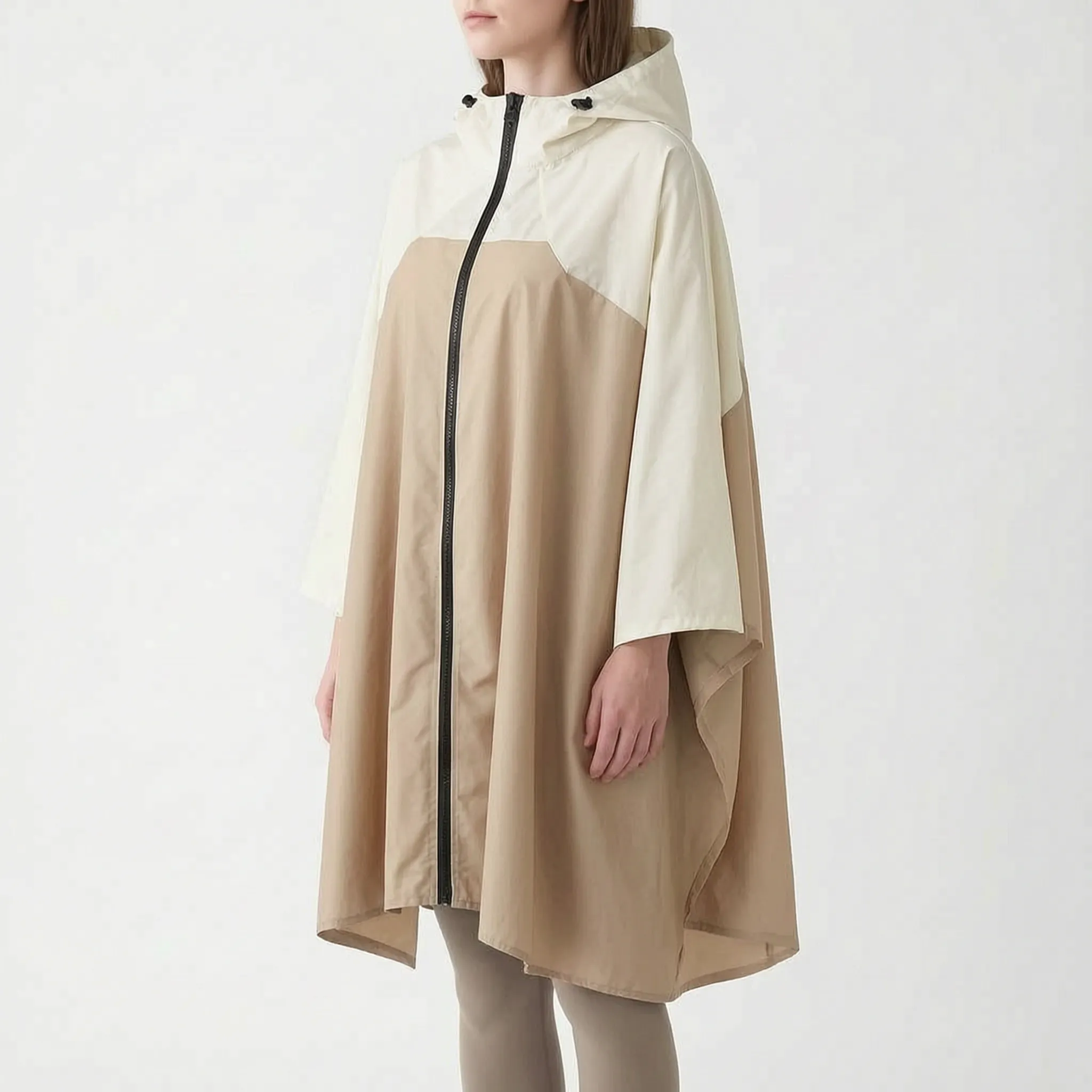 Nubis Weit Geschnittener Damen Regenponcho
