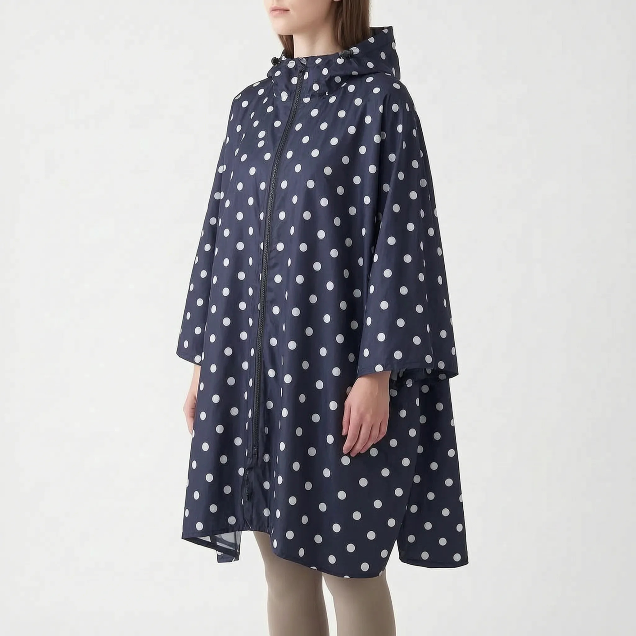 Nubis Weit Geschnittener Damen Regenponcho