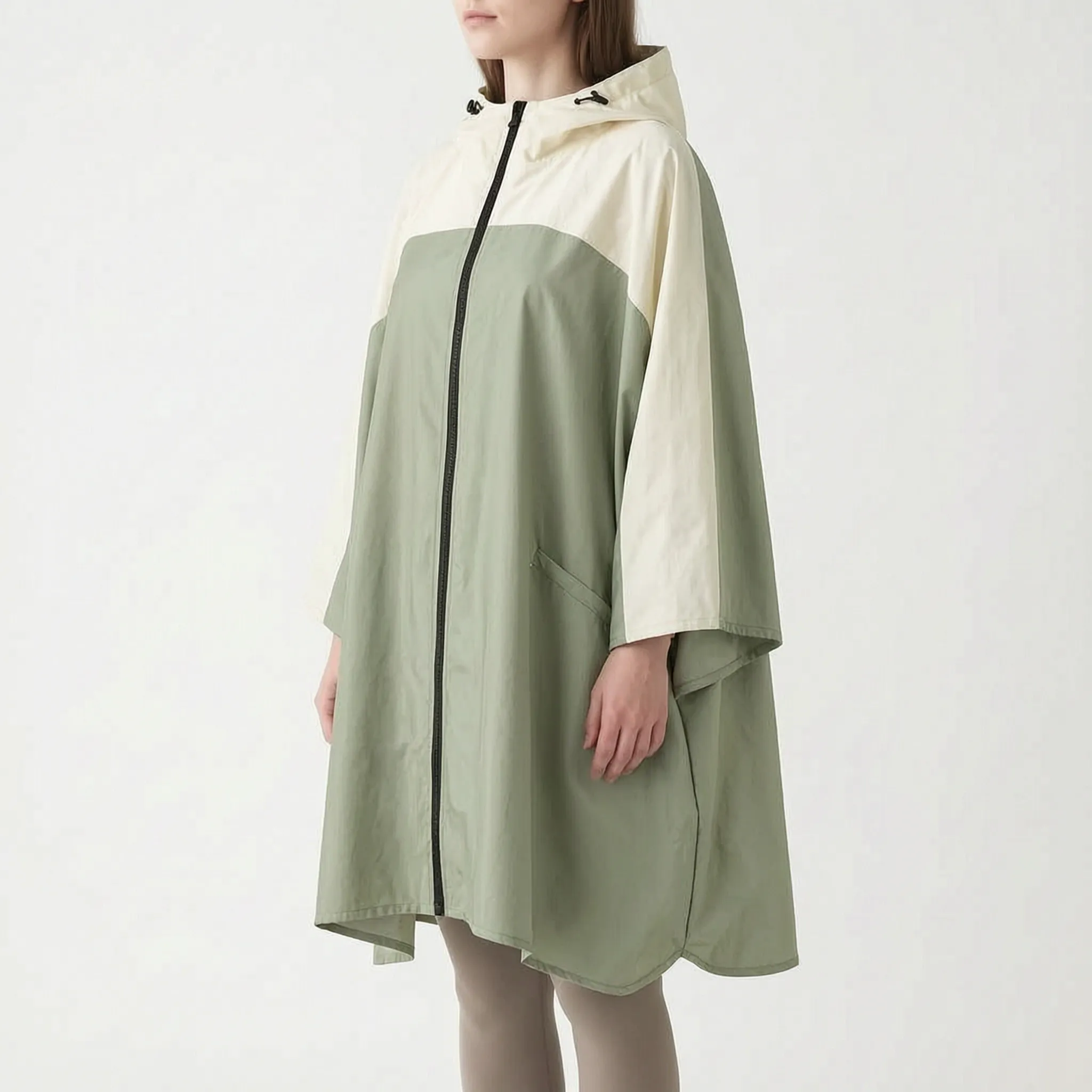 Nubis Weit Geschnittener Damen Regenponcho