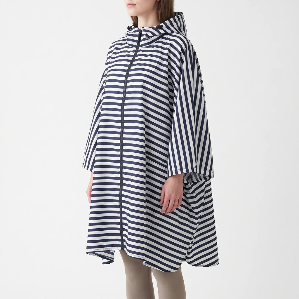 Nubis Weit Geschnittener Damen Regenponcho