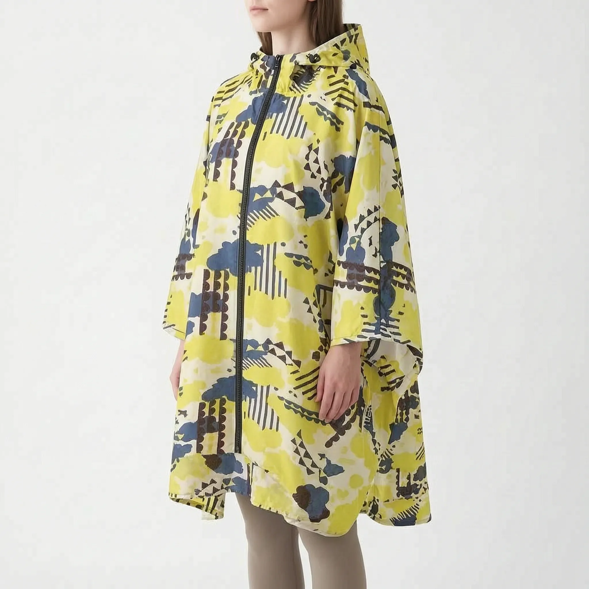 Nubis Weit Geschnittener Damen Regenponcho