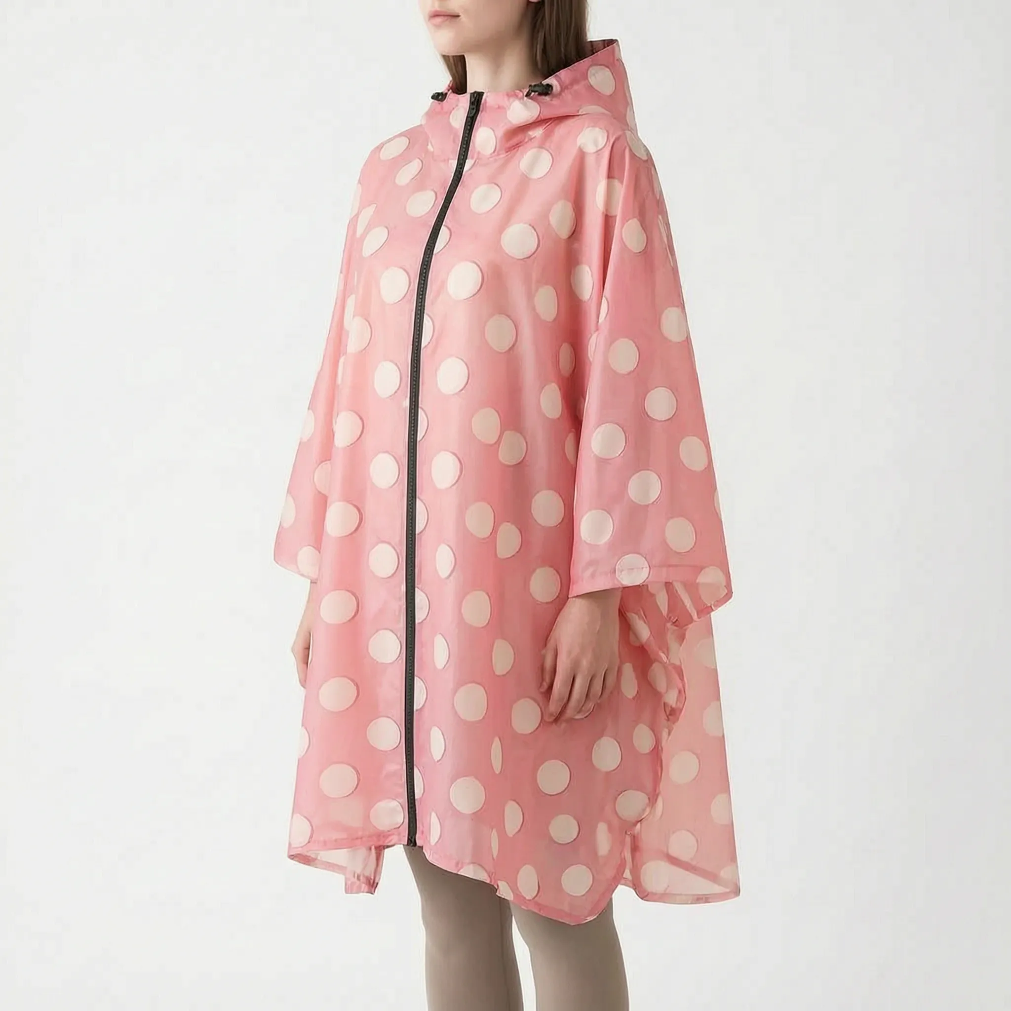 Nubis Weit Geschnittener Damen Regenponcho