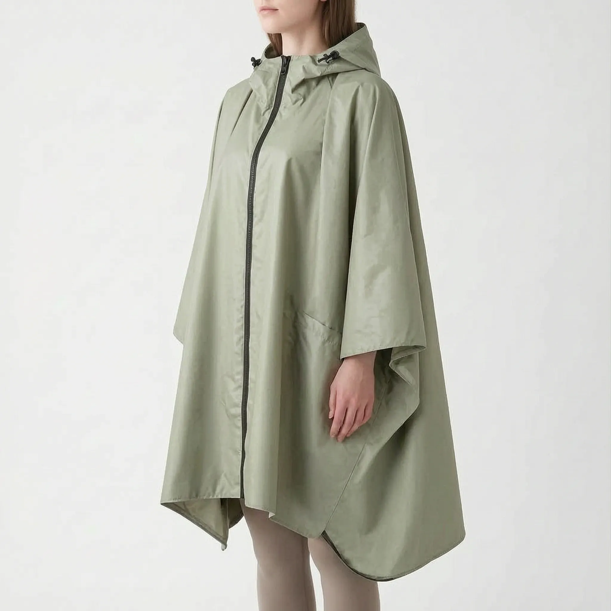 Nubis Weit Geschnittener Damen Regenponcho