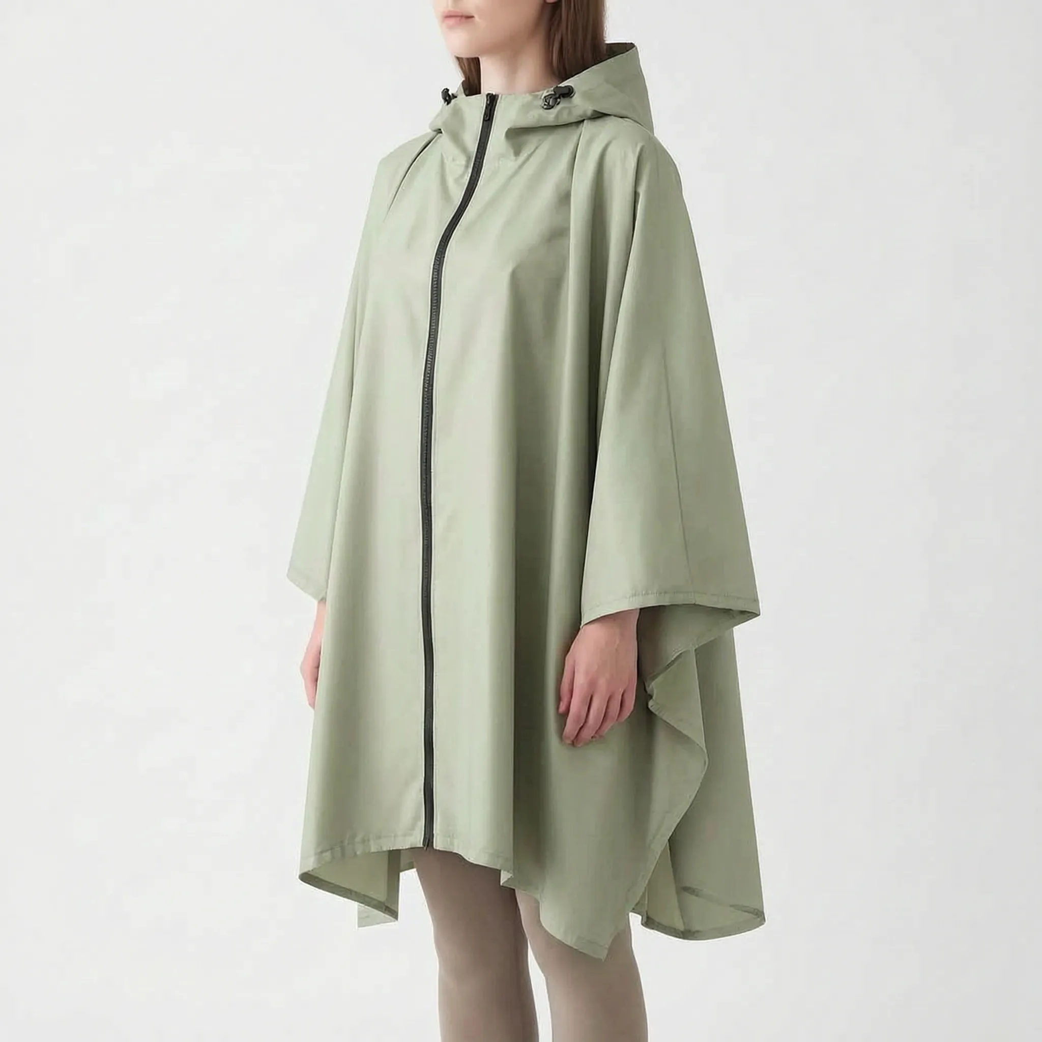 Nubis Weit Geschnittener Damen Regenponcho