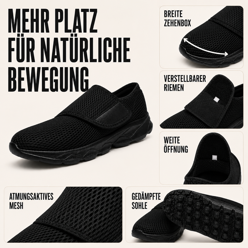 Orthowalk Weitschafts-Verstellbarer Orthopädischer Gehschuh