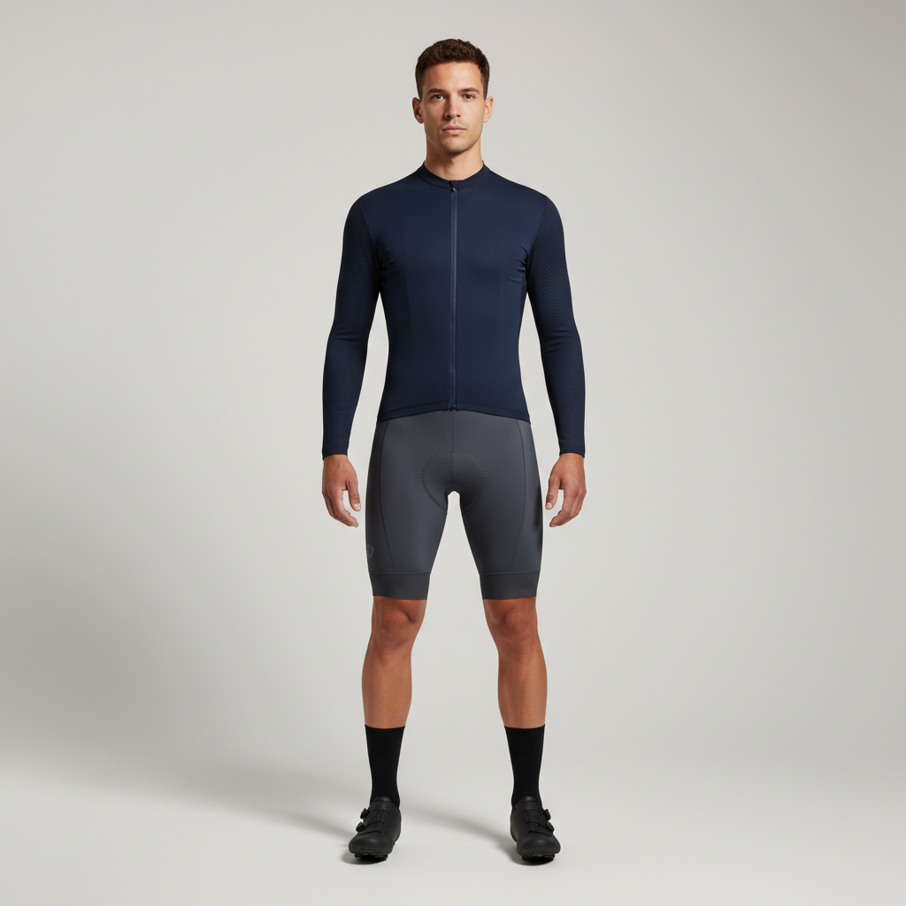 Paceflux Langarm-Radtrikot