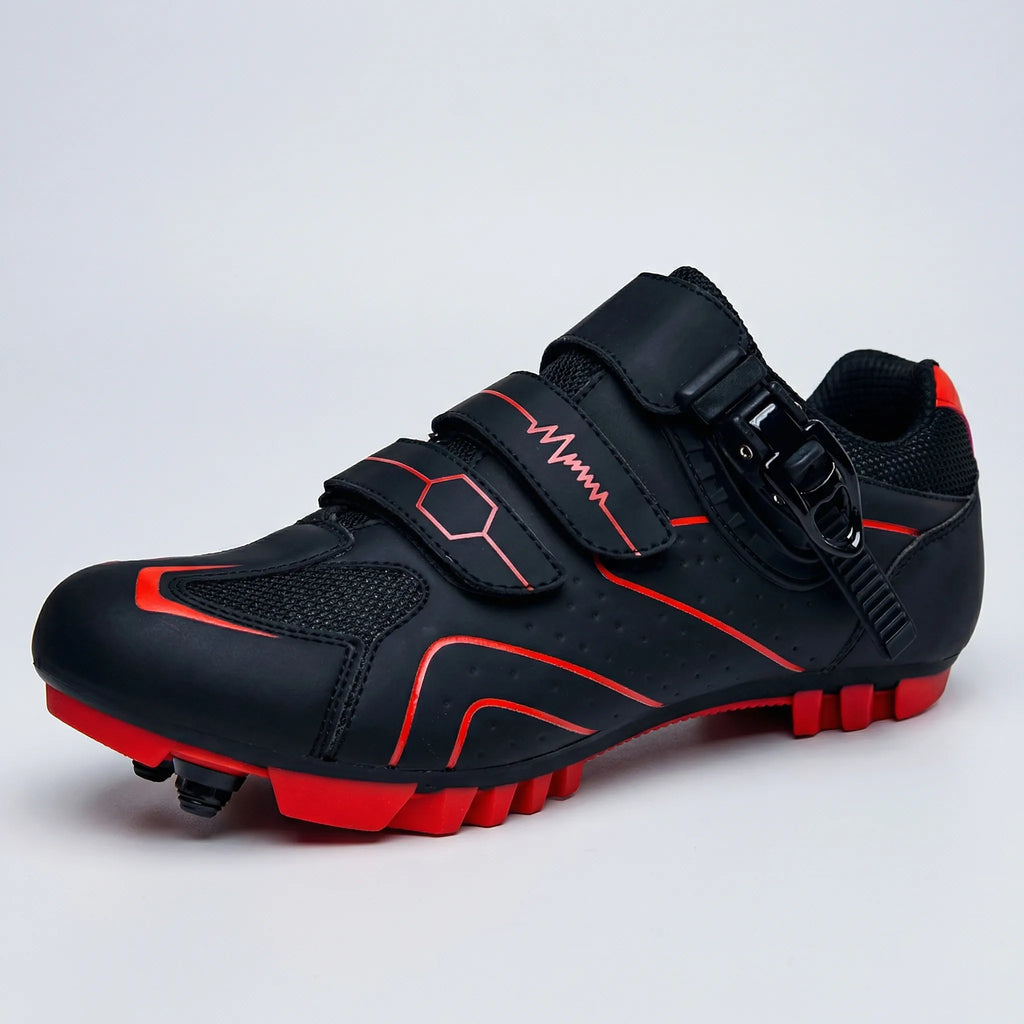 Pedalrift Herren-MTB-Radschuh mit Ratschenverschluss