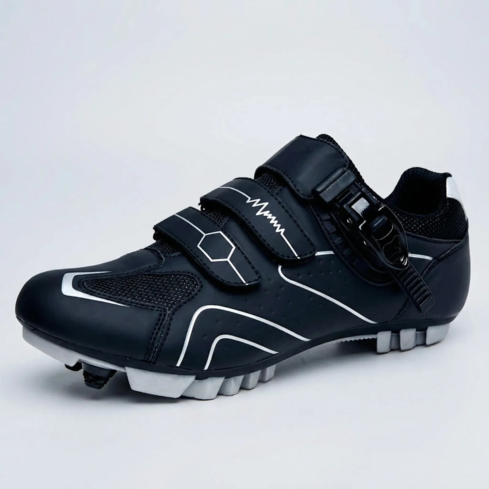 Pedalrift Herren-MTB-Radschuh mit Ratschenverschluss