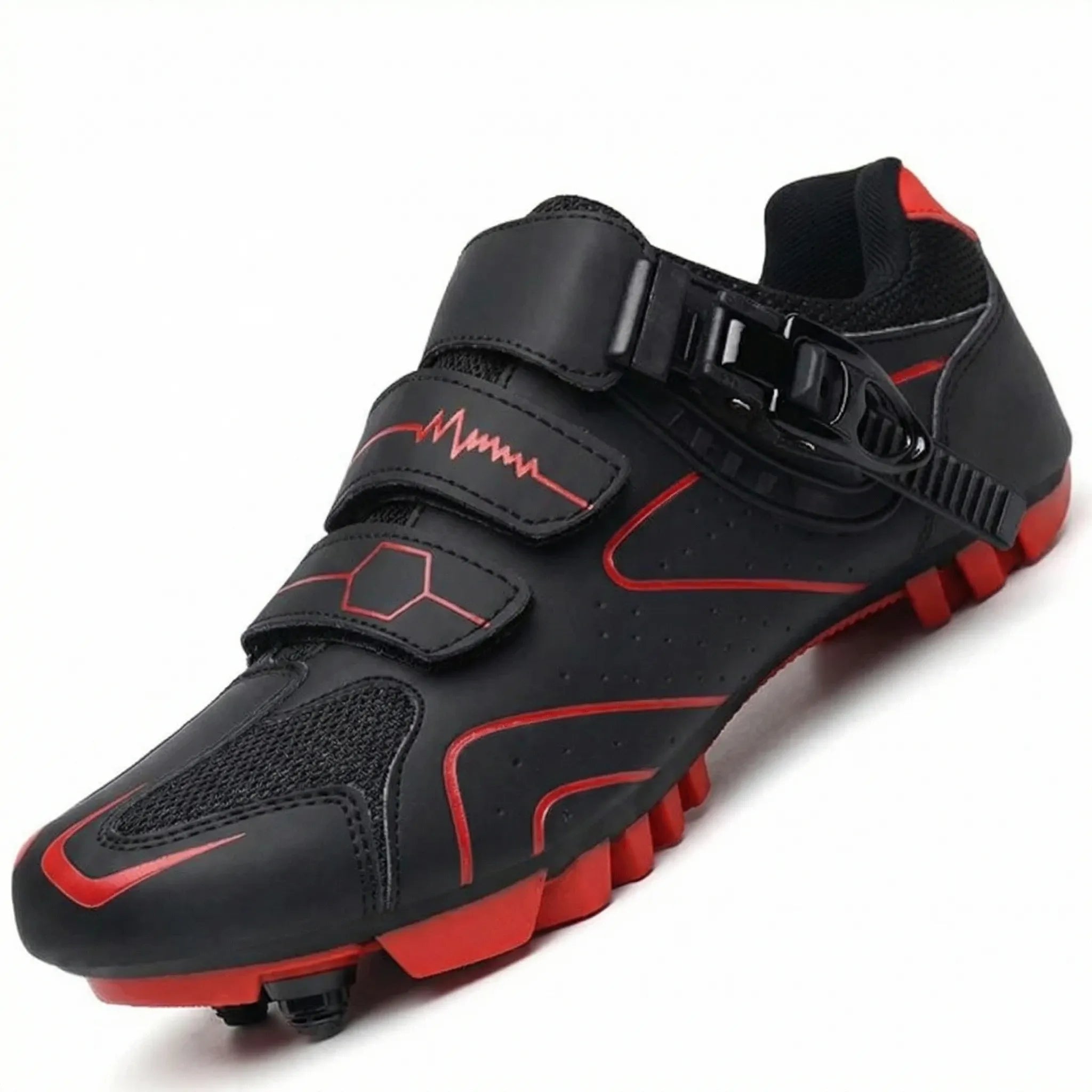 Pedalrift Herren-MTB-Radschuh mit Ratschenverschluss