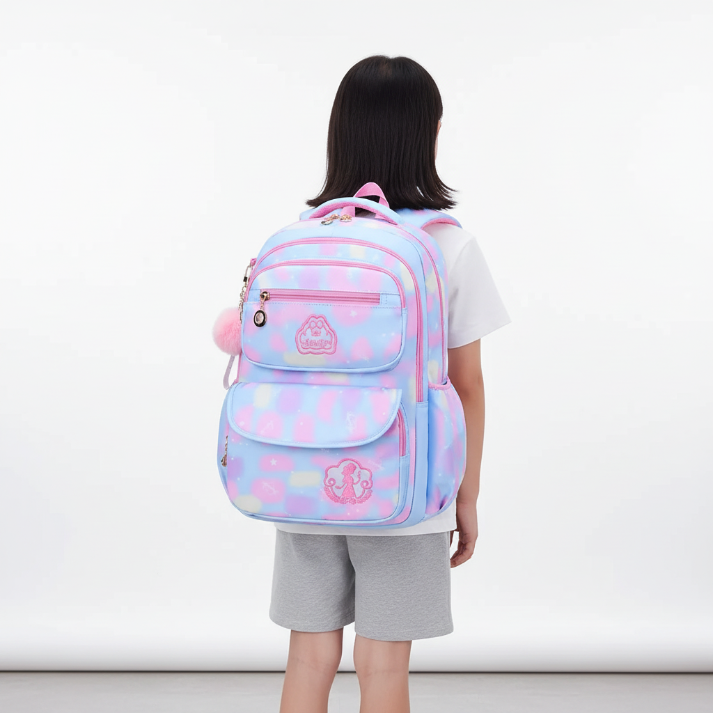 PixiLuma Kinder-Schulrucksack Polyester