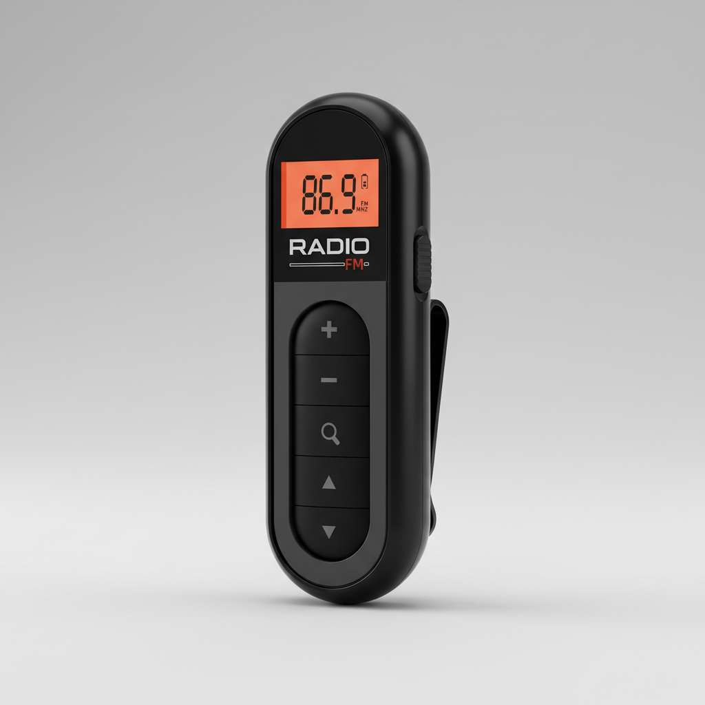 PocketWave Tragbares aufladbares Taschen-UKW-Radio