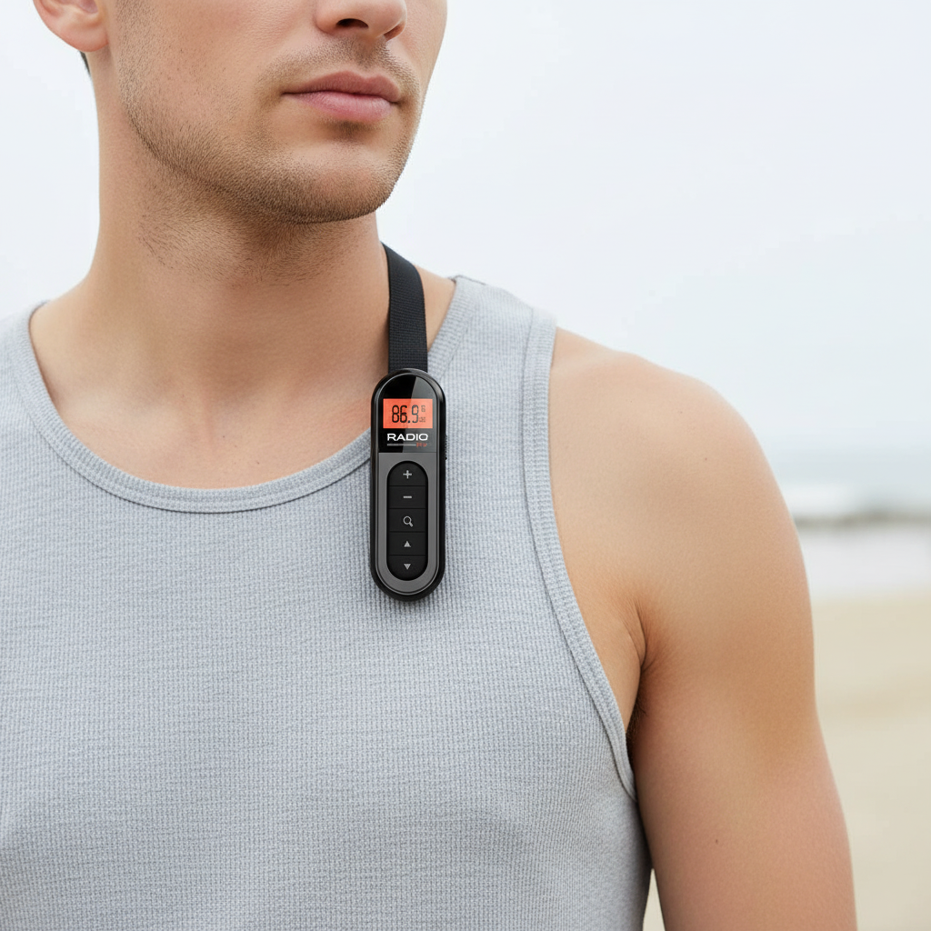 PocketWave Tragbares aufladbares Taschen-UKW-Radio