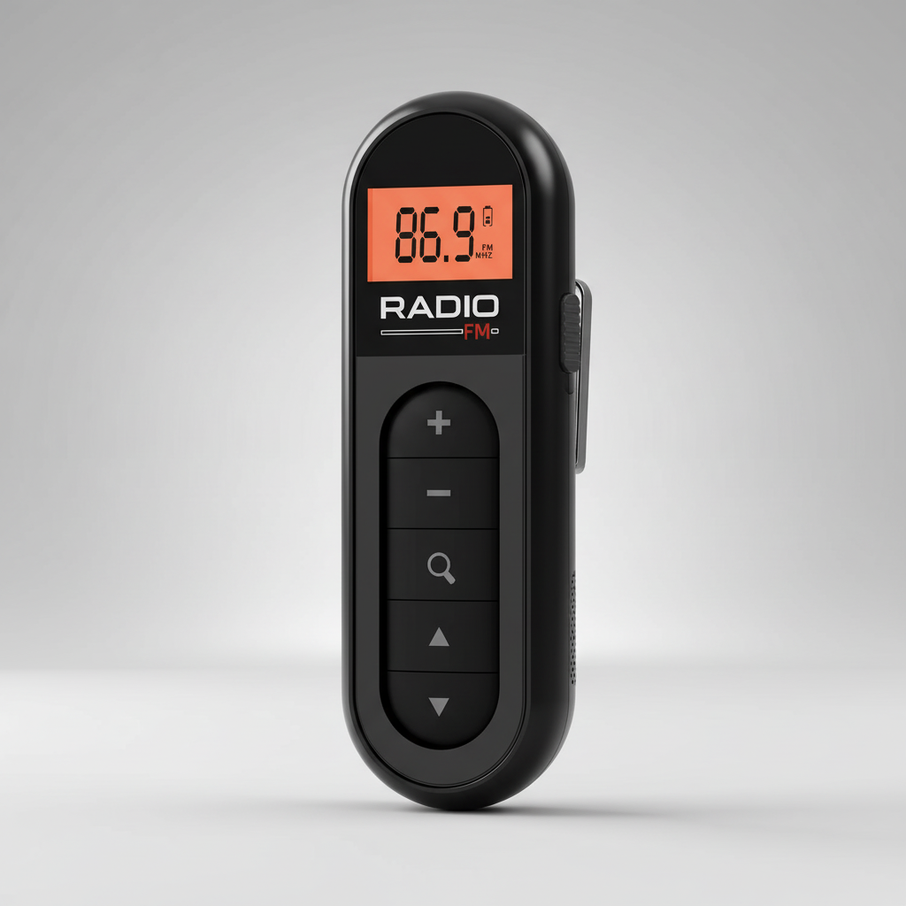 PocketWave Tragbares aufladbares Taschen-UKW-Radio